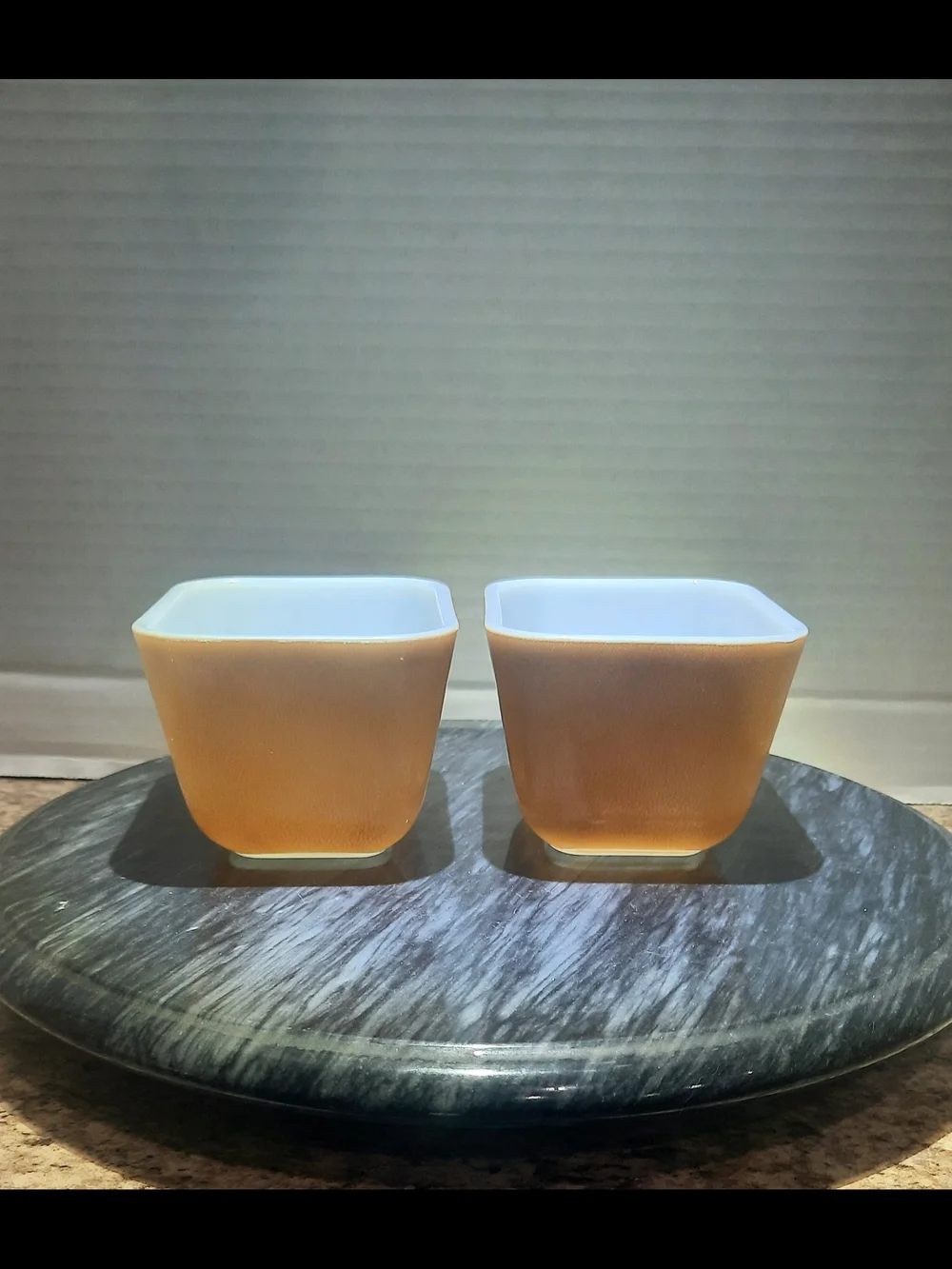 Two Pyrex Woodland 501 Refrigerator Dishes